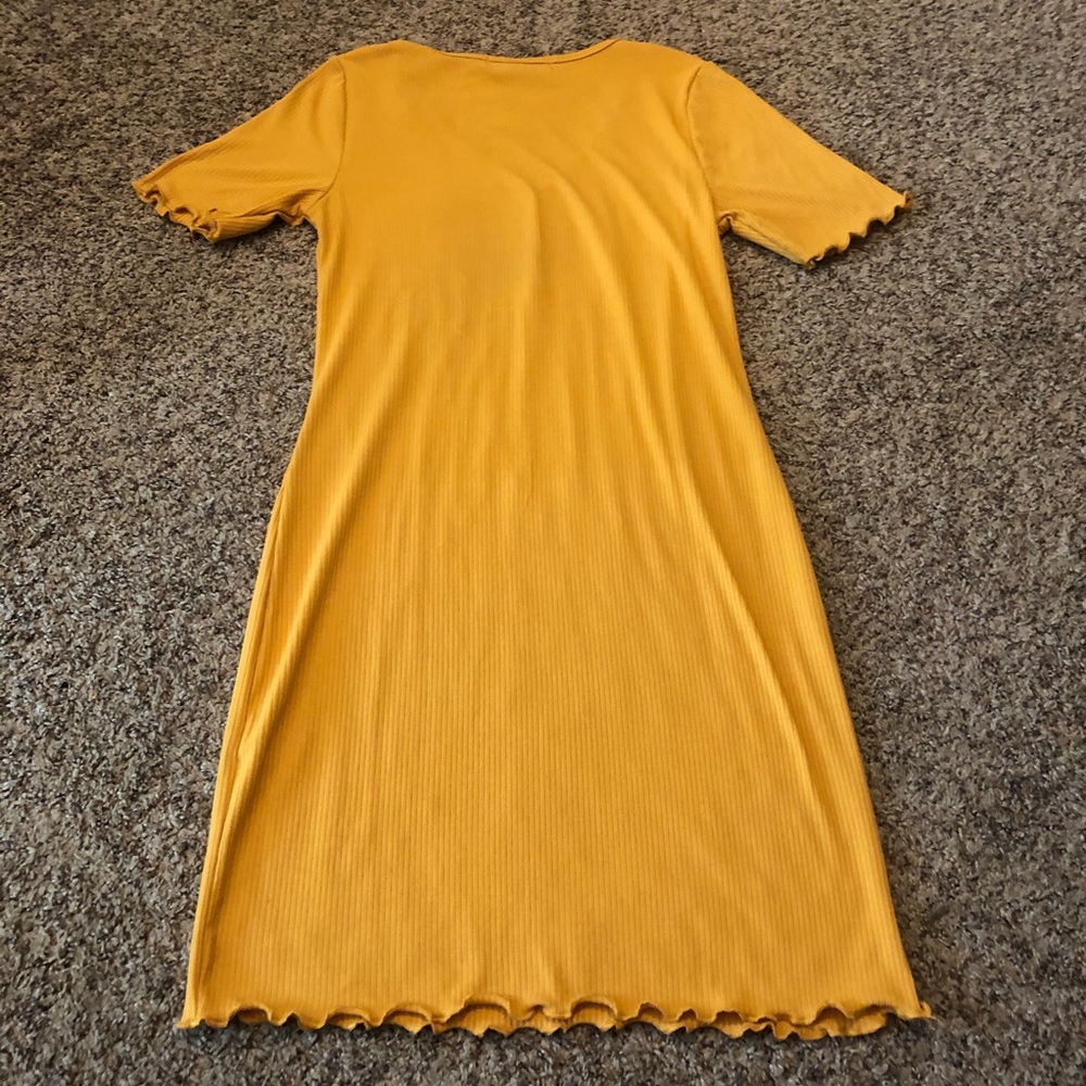 Derek Heart Ribbed Bodycon Mini Dress - Picture 6 of 6